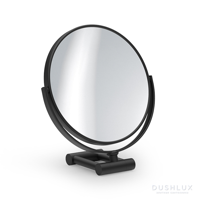 Фото Decor Walther SPT 50 Зеркало косметическое, настольное, 7x кратное увеличение, цвет: черный матовый