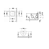 Duravit ME by Starck Комплект: унитаз подвесной Compact Rimless, 37x48см 253009 + сиденье с микролифтом: 002019, цвет: белый