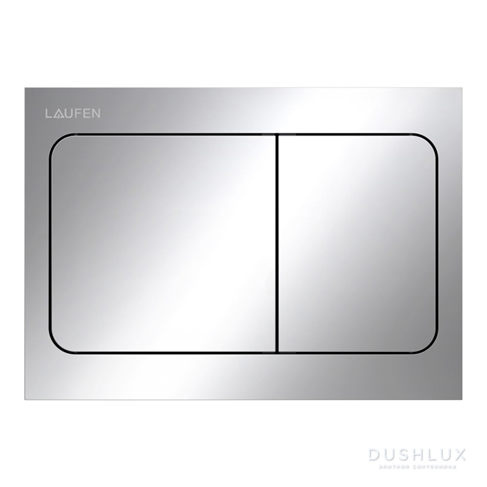 Фото Laufen INEO AIR Клавиша смыва, цвет: хром