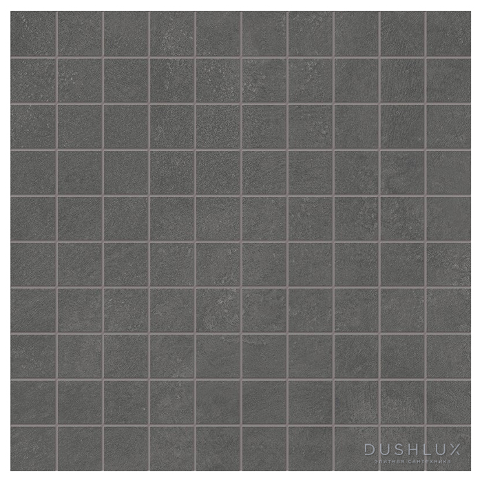 Фото Provenza Karman Керамогранит 30x30x0.95см, глазурованный, универсальная, цвет: Mosaico Cemento Antracite