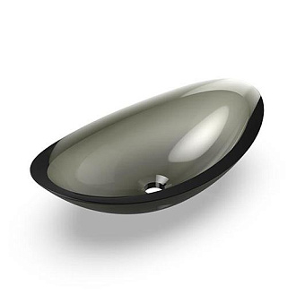 Knief Charm Shape Раковина 58.1x33.1x16.9см., накладная, без отв., из полимерного материала, цвет:  Turmalin # 020