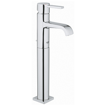 GROHE Allure Смеситель однорычажный для свободностоящих раковин,монтаж на одно отверстие, цвет: хром