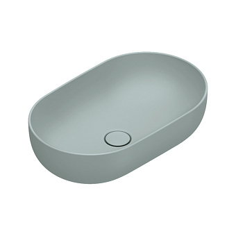 Catalano Sfera Раковина 60x37см накладная, без отв., цвет: Aqua Satinato