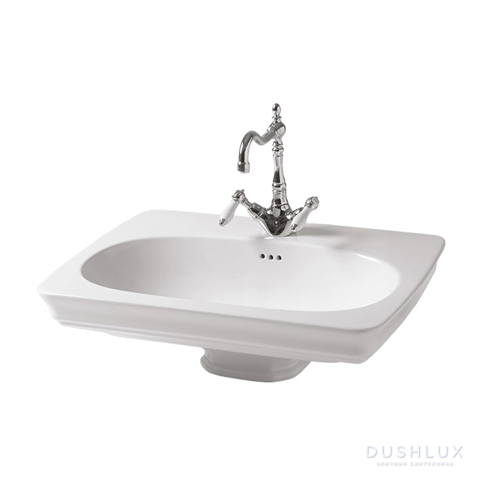 Фото Artceram CIVITAS Раковина 68х50 см, 1 отв., цвет: белый