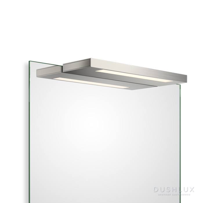 Фото Decor Walther Slim 1-34 N LED Светильник на зеркало 34x10x2см, светодиодный, 1x LED 16.4W, цвет: никель сатинированный