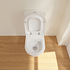 Villeroy Boch Hommage Унитаз моноблок, горизонтальный выпуск, 37x72.5см, с антигрязевым покрытием CeramicPlus, цвет: белый