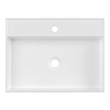 Alice Hide Раковина 60x45х13.5см., подвесная, 1 отв., цвет: белый глянцевый
