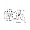 Grohe BauClassic, Смеситель для душа, Цвет: хром