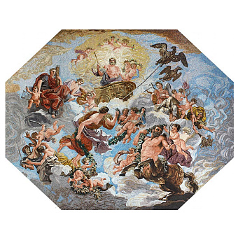 Sicis Art Couture Мозаика 740x626см, настенная, декор: jupiter chariot