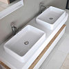 Duravit Qatego Раковина 56x40x13 см, накладная, без отв., цвет: белый