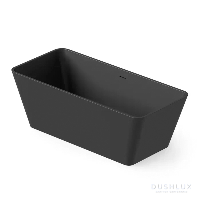 Фото Dea Design Modern Ванна 150x68x56см., отдельностоящая, Solid Surface, цвет: Black №16