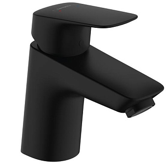 Hansgrohe Logis Смеситель для раковины 70, однорычажный, без сливного набора, цвет: матовый черный