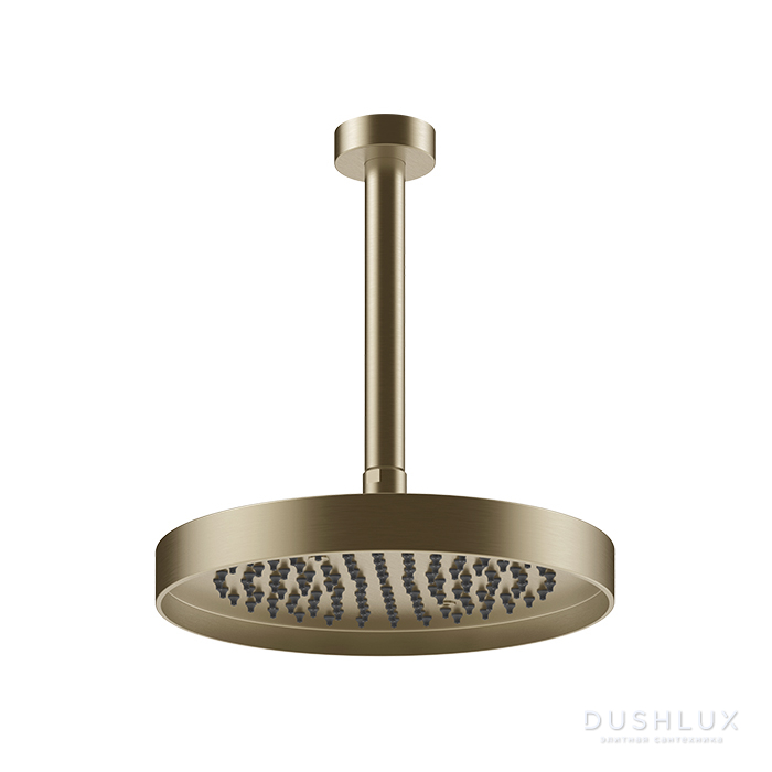 Фото Gessi Incastri Верхний душ 25см., потолочный, цвет: Finox Brushed Nickel