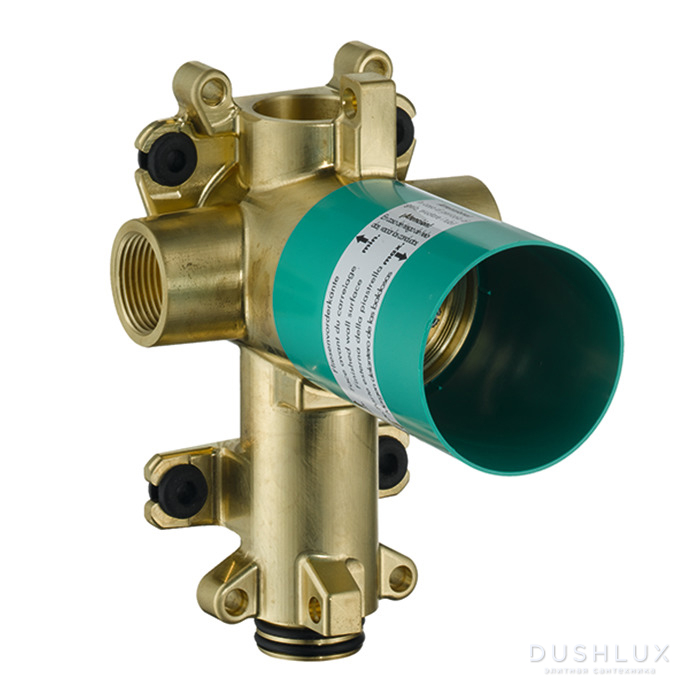 Фото Axor ShowerCollection Скрытая часть для запорного/ переключающего вентиля Trio 12x12, цвет: хром