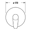 Duravit B.1 Смеситель для душа, встраиваемый, цвет: хром