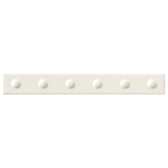 Mutina Punto Керамическая плитка 31.5х4 см, up, настенный, цвет: matt white