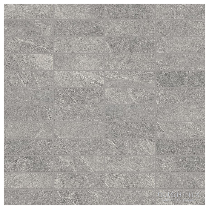 Фото Ergon CornerStone Керамогранит 30x30x0,65см, универсальная, неглазурованный, цвет: Mosaico Plurima Slate Grey