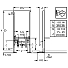 Grohe Rapid SL Система инсталляции для биде 1,13 м