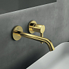 Ideal Standard Joy Смеситель для раковины, встраиваемый, излив: 18см., цвет: PVD Brushed Gold (Шлифованное Золото)