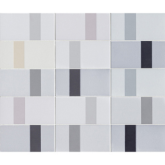 Mutina Diarama Керамогранит 9.4х18.7см, настенная, глазурованный, цвет: chalk