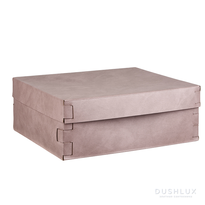 ADJ Коробка Snob, 36x30xH13,5 см., цвет: пепельная роза/устричный