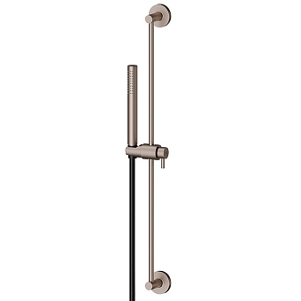 Newform Shower set Душевой гарнитур: штанга, ручной душ из латуни, шланг 150 см, цвет: copper glossy