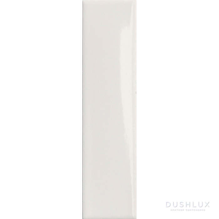 Фото 41zero42 Italic Керамическая плитка 5x20см., настенный, цвет: Italic Plain Lux Bianco
