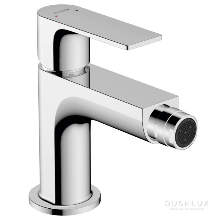 Фото Hansgrohe Rebris S Смеситель для биде, 1 отв., с донным клапаном, цвет: хром