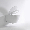 TECE TECEspring S Комплект: унитаз подвесной Square, безободковый, со смывом Torando flush, сиденье Slim с микролифтом и быстрым снятием, цвет: белый
