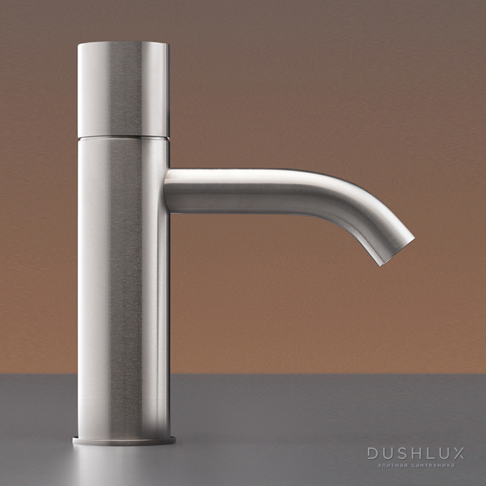 Фото CEA Design GIOTTO Смеситель для раковины, 1 отв., цвет: нержавеющая сталь