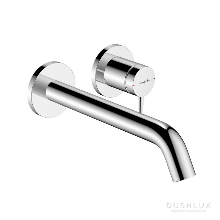 Фото Hansgrohe Tecturis S Смеситель для раковины, настенный, цвет: хром
