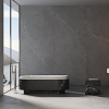 Dea Design Marble Parma Ванна 168x77x56.3см, отдельностоящая, мрамор, цвет: White Cararra/Black Marquina