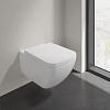 Villeroy & Boch Venticello Унитаз подвесной, 56х37.5см., безободковый, цвет: белый матовый