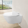 Villeroy&Boch Subway 2.0 Сиденье для унитаза, с крышкой, крепления из нержавеющей стали, цвет: альпийский белый