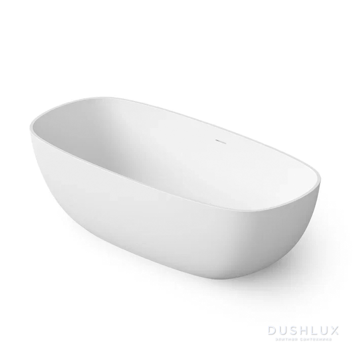 Фото Dea Design Modern Ванна 162x80x54см., отдельностоящая, Solid Surface, цвет: White №18