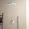 Ideal Standard Ceratherm T100 Душевой комплект: встраиваемый термостатический смеситель, верхний душ Ø30см., держатель, лейка для душа и шланг 175см., цвет: хром