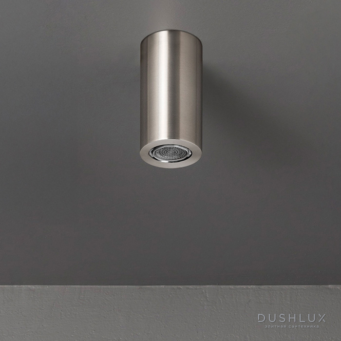 Фото CEA Design FREE IDEAS Верхний душ 10см, потолочный, 1 режим, Pure free flow jet, цвет: нержавеющая сталь