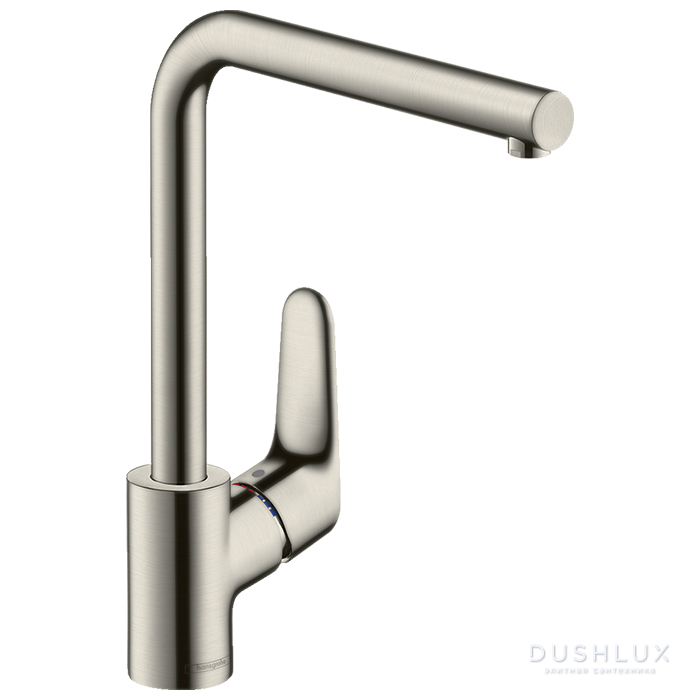 Фото Hansgrohe Focus M41 Смеситель для кухни, 1 отв., цвет: сталь