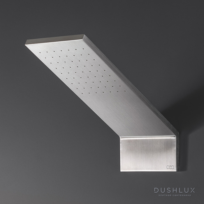 Фото CEA Design FREE IDEAS Верхний душ, настенный, 1 режим, Rain jet, цвет: нержавеющая сталь