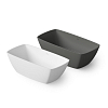 Dea Design Modern Ванна 170x85x54см., отдельностоящая, Solid Surface, цвет: White №18
