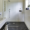 Devon&Devon Elite Плитка из натурального камня 60x60см, универсальная, мрамор, elite 4, цвет: crema marfil/black marquinha