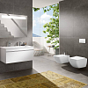 Villeroy&Boch Venticello Унитаз подвесной 37.5x56 см, безободковый, с антигрязевым покрытием CeramicPlus, цвет: белый