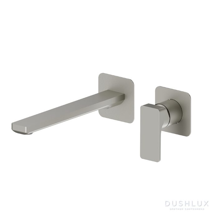 Фото Newform B-Easy Смеситель для раковины, встраиваемый, цвет: titanium satin