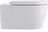 Duravit Me by Starck Сиденье для унитаза, петли: нерж. сталь, с микролифтом, цвет: белый/белый шелковисто-матовый
