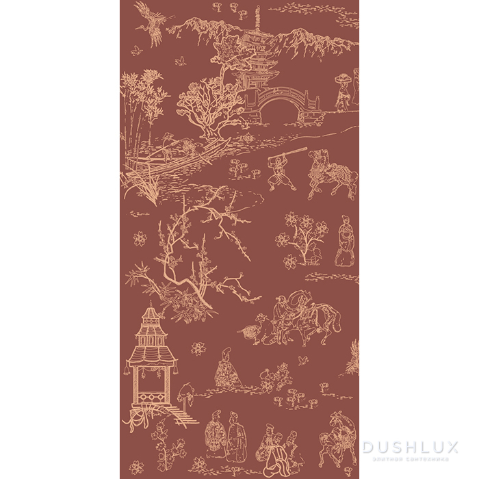 Фото Sodai Design Silkroad Керамогранит 100x50см, универсальный, цвет: cardinal