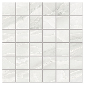 Emilceramica Tele DI Marmo Selection Керамогранит 30x30x0,95см, универсальная, глазурованный, цвет: Mosaico White Radadise Naturale