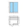 Effegibi Yoku H Glass Хаммам 174x170h214см, угловая Sx, цвет: на выбор