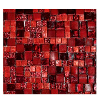 Sicis Colors Мозаика 25.4x28.4см, настенная, цвет: poppy red