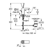 Grohe Eurocube Joy, Смеситель для раковины, цвет: хром