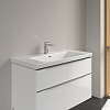 Villeroy&Boch Subway 3.0 Раковина 100х47х16.5см., 1 отв., подвесная, с переливом, цвет: альпийский белый